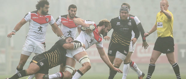 Al Tolosa basta un tempo per superare le Zebre