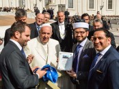 gentile imam col papa